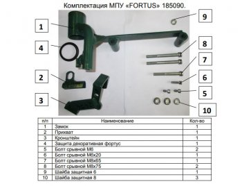 11 749 р. Замок КПП FORTUS (AT+) Mitsubishi Eclipse Cross GK дорестайлинг (2017-2021)  с доставкой в г. Кемерово. Увеличить фотографию 3