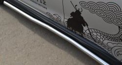 76 999 р. Защита порогов из круглой трубы диаметром 63 мм Russtal Mitsubishi ASX 1-ый рестайлинг (2013-2016) (Защита порогов с со скосами на торцах (вариант 1))  с доставкой в г. Кемерово. Увеличить фотографию 9