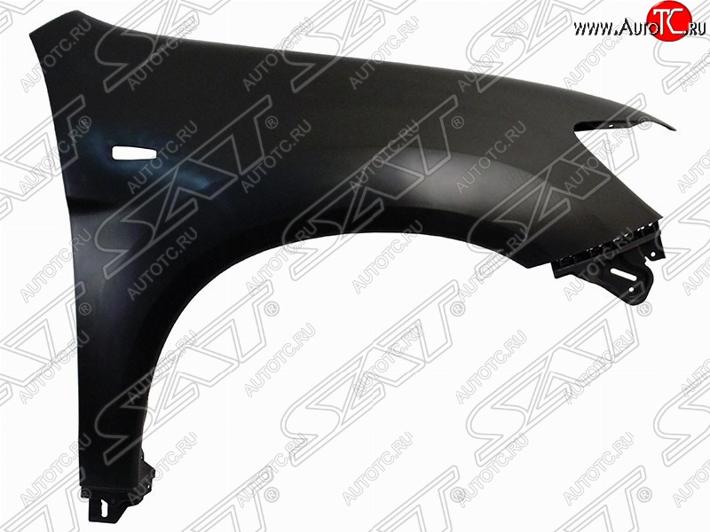 3 879 р. Правое крыло переднее SAT (пластик) Mitsubishi ASX 1-ый рестайлинг (2013-2016) (Неокрашенное)  с доставкой в г. Кемерово