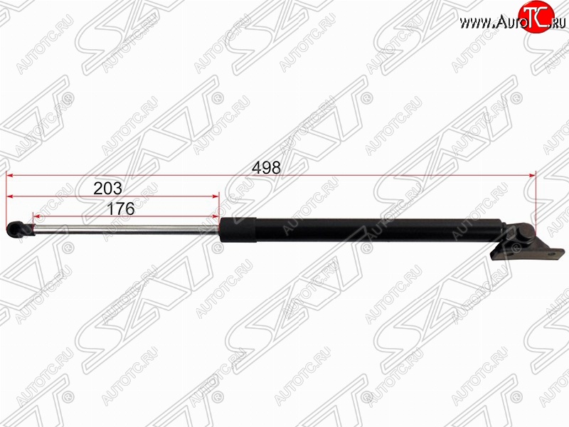 919 р. Правый упор крышки багажника SAT (L498 mm) Mitsubishi ASX 2-ой рестайлинг (2017-2020)  с доставкой в г. Кемерово