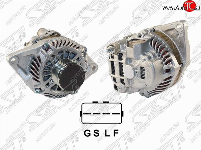 12 649 р. Генератор SAT (12V, 120A) Mitsubishi ASX дорестайлинг (2010-2012)  с доставкой в г. Кемерово