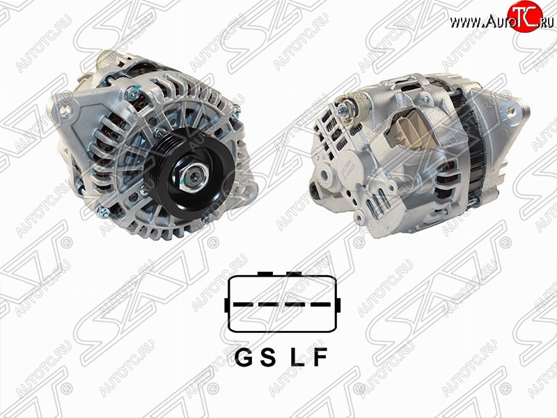 10 699 р. Генератор SAT (12V, 125A)  Mitsubishi ASX (2010-2016) дорестайлинг, 1-ый рестайлинг  с доставкой в г. Кемерово