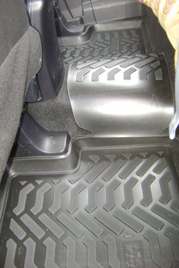 1 599 р. Коврики салона Aileron (3D с подпятником)  Mitsubishi ASX (2010-2020) дорестайлинг, 1-ый рестайлинг, 2-ой рестайлинг  с доставкой в г. Кемерово. Увеличить фотографию 4