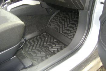 1 599 р. Коврики салона Aileron (3D с подпятником)  Mitsubishi ASX (2010-2020) дорестайлинг, 1-ый рестайлинг, 2-ой рестайлинг  с доставкой в г. Кемерово. Увеличить фотографию 7