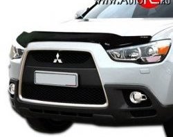 Дефлектор капота NovLine long Mitsubishi ASX 1-ый рестайлинг (2013-2016)