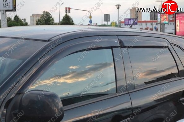 5 349 р. Комплект дефлекторов окон СТ Mitsubishi ASX 2-ой рестайлинг (2017-2020)  с доставкой в г. Кемерово