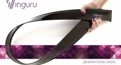 2 899 р. Дефлекторы боковых окон Vinguru Mitsubishi ASX 2-ой рестайлинг (2017-2020)  с доставкой в г. Кемерово. Увеличить фотографию 2