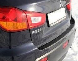 1 269 р. Накладка RA на задний бампер Mitsubishi ASX дорестайлинг (2010-2012)  с доставкой в г. Кемерово. Увеличить фотографию 2