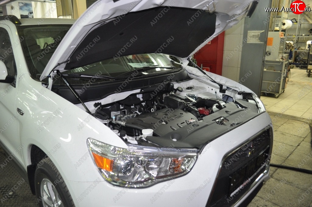 2 149 р. Газовые упоры капота Berkut Mitsubishi ASX 1-ый рестайлинг (2013-2016)  с доставкой в г. Кемерово