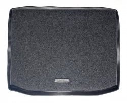 Коврик в багажник Aileron (полиуретан, покрытие Soft) Mitsubishi ASX (2010-2016) дорестайлинг, 1-ый рестайлинг