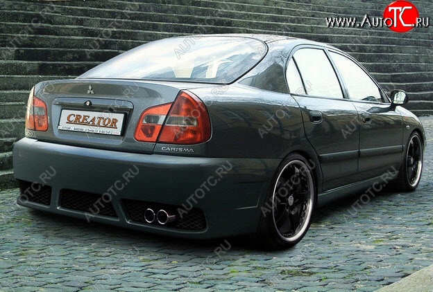 23 969 р. Задний бампер Rieger Mitsubishi Carisma (1996-1999)  с доставкой в г. Кемерово