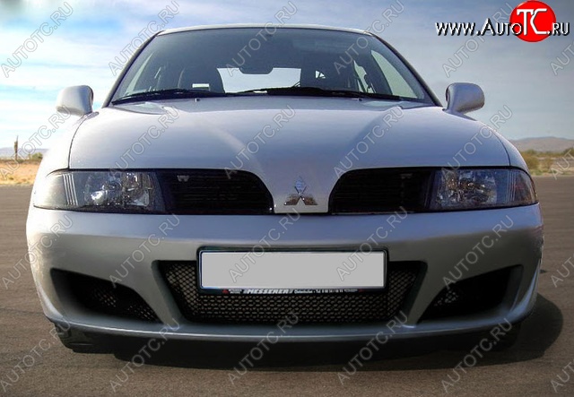 22 899 р. Передний бампер Rieger Mitsubishi Carisma (1999-2004)  с доставкой в г. Кемерово