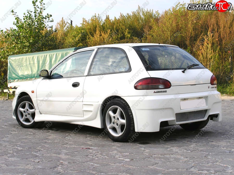 25 899 р. Задний бампер Auto-R v2 Mitsubishi Colt CJ0 хэтчбэк 3 дв. (1995-2003)  с доставкой в г. Кемерово