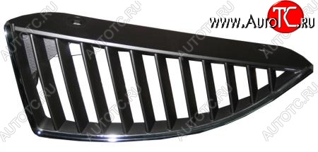 2 379 р. Решетка радиатора SAT (левая, хром, черная) Mitsubishi Lancer 9 CS седан 1-ый рестайлинг (2003-2005) (Неокрашенная)  с доставкой в г. Кемерово
