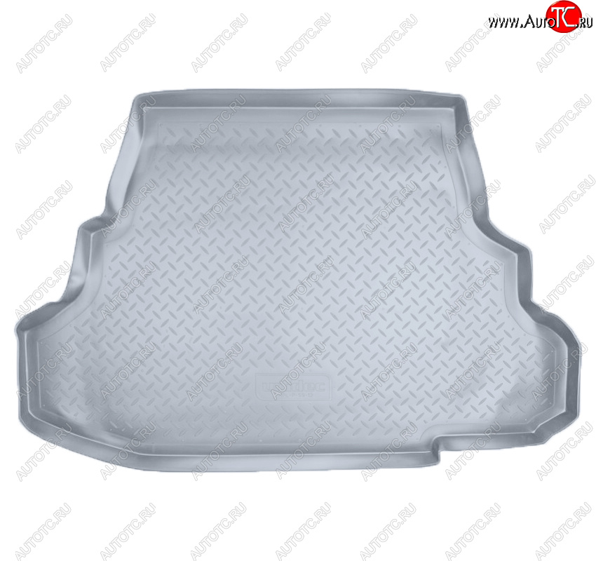 2 299 р. Коврик багажника Norplast Unidec  Mitsubishi Galant  9 (2004-2009) седан (Цвет: серый)  с доставкой в г. Кемерово