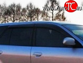 999 р. Комплект дефлекторов окон (ветровиков) 4 шт. (универсал) Russtal Mitsubishi Galant 8  дорестайлинг седан (1996-1998)  с доставкой в г. Кемерово