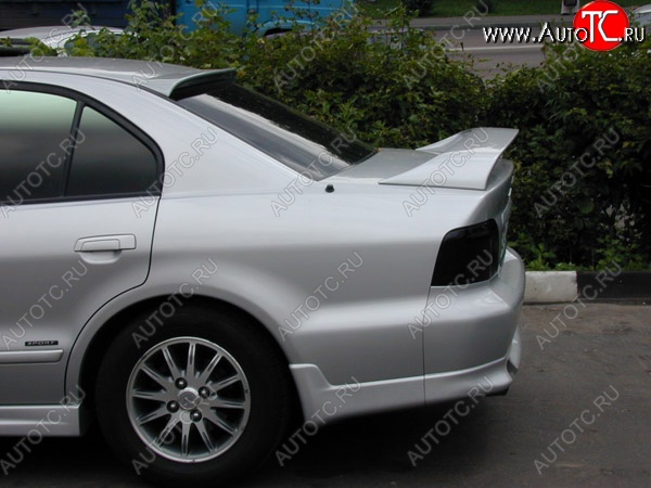2 899 р. Козырёк на заднее стекло LIBERAL Mitsubishi Galant 8  дорестайлинг седан (1996-1998) (Неокрашенный)  с доставкой в г. Кемерово