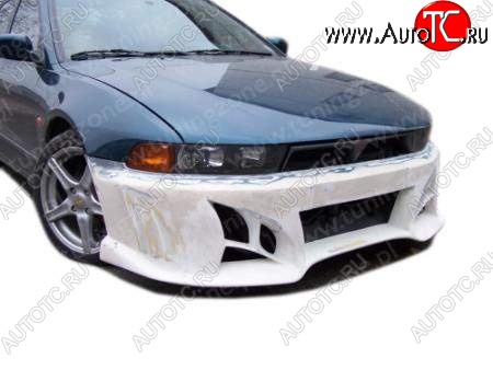 22 899 р. Передний бампер Auto-R Mitsubishi Galant 8  дорестайлинг седан (1996-1998)  с доставкой в г. Кемерово
