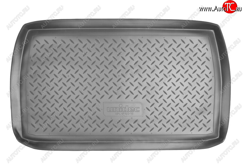 1 839 р. Коврик в багажник Norplast Unidec Mitsubishi Grandis (2003-2009) (Цвет: черный)  с доставкой в г. Кемерово