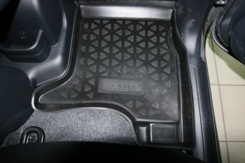 6 399 р. Комплект ковриков салона Element (полиуретан)  Mitsubishi i-Miev (2009-2018) (Черные)  с доставкой в г. Кемерово. Увеличить фотографию 3