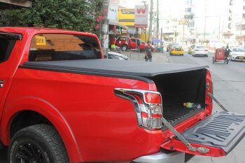 12 199 р. Крышка-тент кузова WINBO  Mitsubishi L200  5 KK,KL (2015-2019) дорестайлинг  с доставкой в г. Кемерово. Увеличить фотографию 2