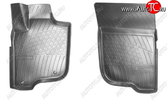 1 879 р. Коврики салонные Noplast (передние)  Mitsubishi L200  5 KK,KL (2015-2019) дорестайлинг  с доставкой в г. Кемерово