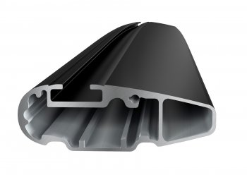 13 449 р. Багажник (серебро) THULE WingBar  Mitsubishi L200 ( 4,  5 KK,KL) (2006-2022)  дорестайлинг, рестайлинг (длина дуг 127 см)  с доставкой в г. Кемерово. Увеличить фотографию 5