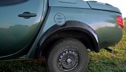 14 799 р. Расширители арок RA (комплект, 90 мм, Standart) Mitsubishi L200 5 KK,KL рестайлинг (2018-2022) (Поверхность шагрень)  с доставкой в г. Кемерово. Увеличить фотографию 2