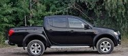 14 799 р. Расширители арок RA (комплект, 90 мм, Standart) Mitsubishi L200 5 KK,KL рестайлинг (2018-2022) (Поверхность шагрень)  с доставкой в г. Кемерово. Увеличить фотографию 3