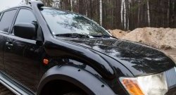 11 199 р. Пластиковый шноркель RA Mitsubishi L200 4  дорестайлинг (2006-2014)  с доставкой в г. Кемерово. Увеличить фотографию 1