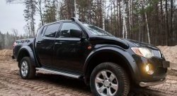 11 199 р. Пластиковый шноркель RA Mitsubishi L200 4  дорестайлинг (2006-2014)  с доставкой в г. Кемерово. Увеличить фотографию 2