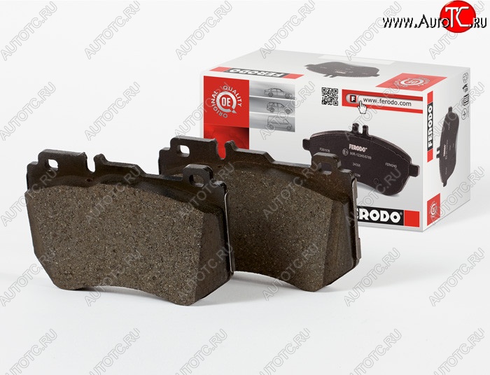 3 599 р. Тормозные колодки Ferodo (задние, дисковые) Mitsubishi L200 4  дорестайлинг (2006-2014)  с доставкой в г. Кемерово