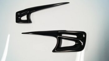 949 р. Реснички на фары KURAJ (Scorpion)  Mitsubishi Lancer  10 CY (2007-2010) седан дорестайлинг, хэтчбэк дорестайлинг (Неокрашенные)  с доставкой в г. Кемерово. Увеличить фотографию 2