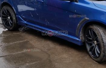 10 899 р. Пороги накладки RPM  Mitsubishi Lancer  10 CY (2007-2017) седан дорестайлинг, седан рестайлинг, хэтчбек 5 дв рестайлинг (Неокрашенные)  с доставкой в г. Кемерово. Увеличить фотографию 3