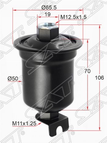 Топливный фильтр SAT Mitsubishi Lancer  8 - Mirage  CJ,CK,CL,CM