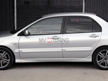 5 249 р. Пороги накладки Sport 2.0  Mitsubishi Lancer  9 CS (2003-2009) седан 1-ый рестайлинг, седан 2-ой рестайлинг (Неокрашенные)  с доставкой в г. Кемерово. Увеличить фотографию 4