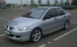 Накладка на передний бампер EGR Mitsubishi Lancer  9 CS (2003-2005) седан 1-ый рестайлинг, универсал 1-ый рестайлинг