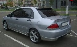 Накладка на задний бампер EGR Mitsubishi Lancer  9 CS (2003-2009) седан 1-ый рестайлинг, седан 2-ой рестайлинг