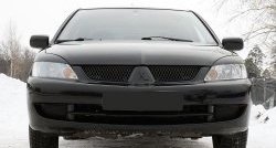899 р. Реснички на фары RA Mitsubishi Lancer 9 CS седан 2-ой рестайлинг (2005-2009) (Неокрашенные)  с доставкой в г. Кемерово. Увеличить фотографию 3