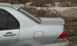 3 899 р. Лип спойлер Evo  Mitsubishi Lancer  9 CS (2003-2009) седан 1-ый рестайлинг, седан 2-ой рестайлинг (Неокрашенный)  с доставкой в г. Кемерово. Увеличить фотографию 5