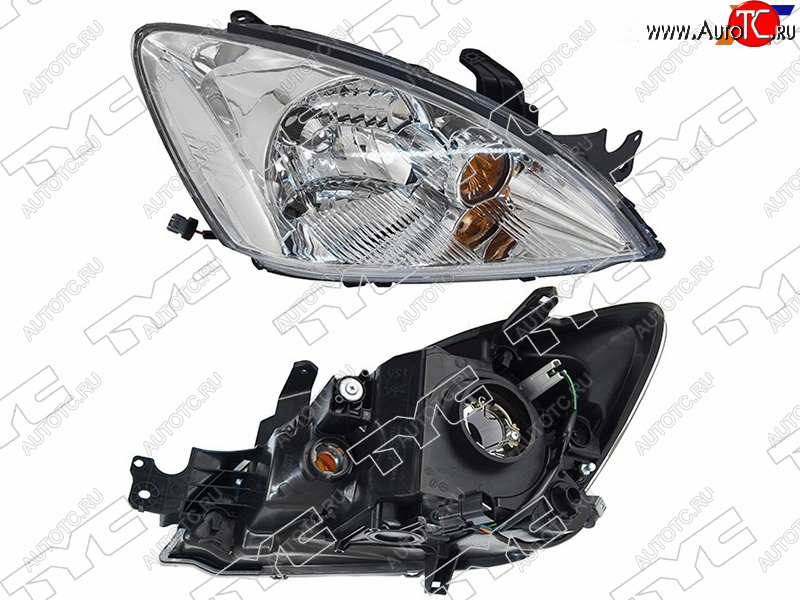 9 599 р. Фара передняя правая (под электрокорректор) TYC  Mitsubishi Lancer  9 CS (2003-2009) седан 1-ый рестайлинг, универсал 1-ый рестайлинг, седан 2-ой рестайлинг, универсал 2-ой рестайлинг  с доставкой в г. Кемерово