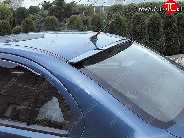 4 599 р. Козырёк на заднее стекло CT Mitsubishi Lancer 10 CY седан рестайлинг (2011-2017) (Неокрашенный)  с доставкой в г. Кемерово