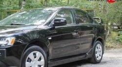 7 899 р. Пороги накладки RPM  Mitsubishi Lancer  10 CY (2007-2017) седан дорестайлинг, хэтчбэк дорестайлинг, седан рестайлинг, хэтчбек 5 дв рестайлинг (Неокрашенные)  с доставкой в г. Кемерово. Увеличить фотографию 2