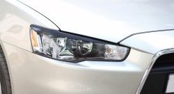 Реснички на фары RA Mitsubishi Lancer  10 CY (2011-2017) седан рестайлинг, хэтчбек 5 дв рестайлинг