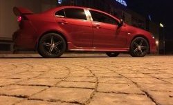 7 999 р. Спойлер ЭВО  Mitsubishi Lancer  10 CY (2007-2017) седан дорестайлинг, седан рестайлинг (Неокрашенный)  с доставкой в г. Кемерово. Увеличить фотографию 2