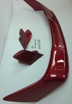 7 999 р. Спойлер ЭВО  Mitsubishi Lancer  10 CY (2007-2017) седан дорестайлинг, седан рестайлинг (Неокрашенный)  с доставкой в г. Кемерово. Увеличить фотографию 5