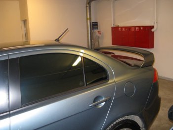 Спойлер GT Dynamics Mitsubishi Lancer 10 CY седан дорестайлинг (2007-2010)