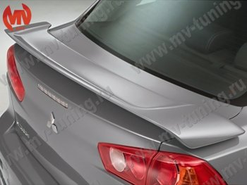 Спойлер MV tuning (2.0 var №2) Mitsubishi Lancer  10 CY (2007-2017) седан дорестайлинг, седан рестайлинг