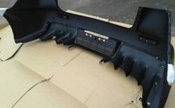 30 449 р. Задний бампер EVO-Style Mitsubishi Lancer 10 CY седан дорестайлинг (2007-2010) (Неокрашенный)  с доставкой в г. Кемерово. Увеличить фотографию 3