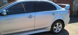 3 699 р. Пороги накладки Сток 2л  Mitsubishi Lancer  10 CY (2007-2017) седан дорестайлинг, хэтчбэк дорестайлинг, седан рестайлинг, хэтчбек 5 дв рестайлинг (Неокрашенные)  с доставкой в г. Кемерово. Увеличить фотографию 8